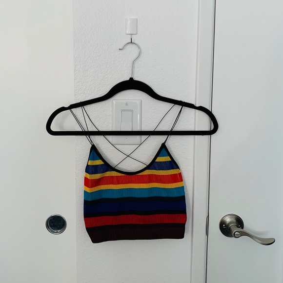 Urban Outfitters Tops - Urban Outfitters Rainbow Crop Top